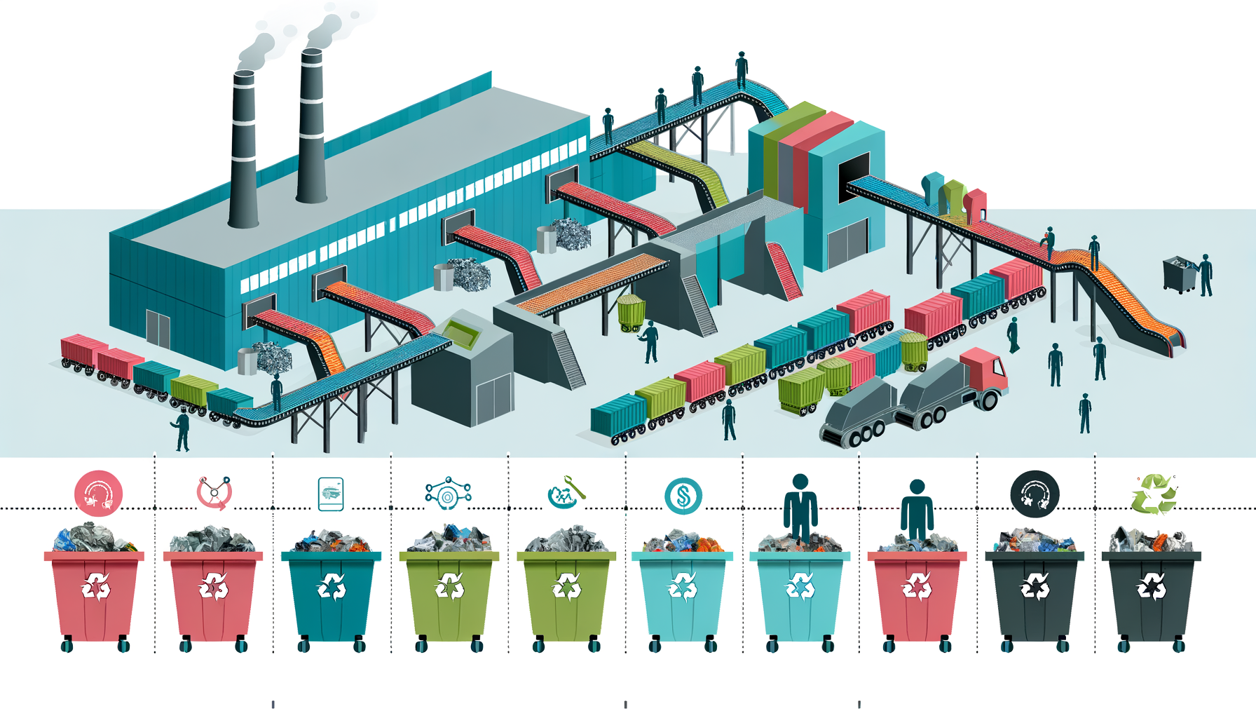 separación de residuos industriales